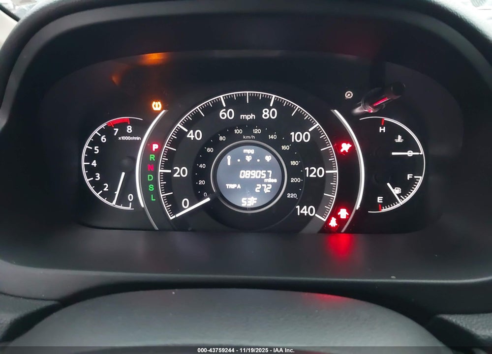 2016 HONDA CR-V SE VIN: 5J6RM4H44GL102818