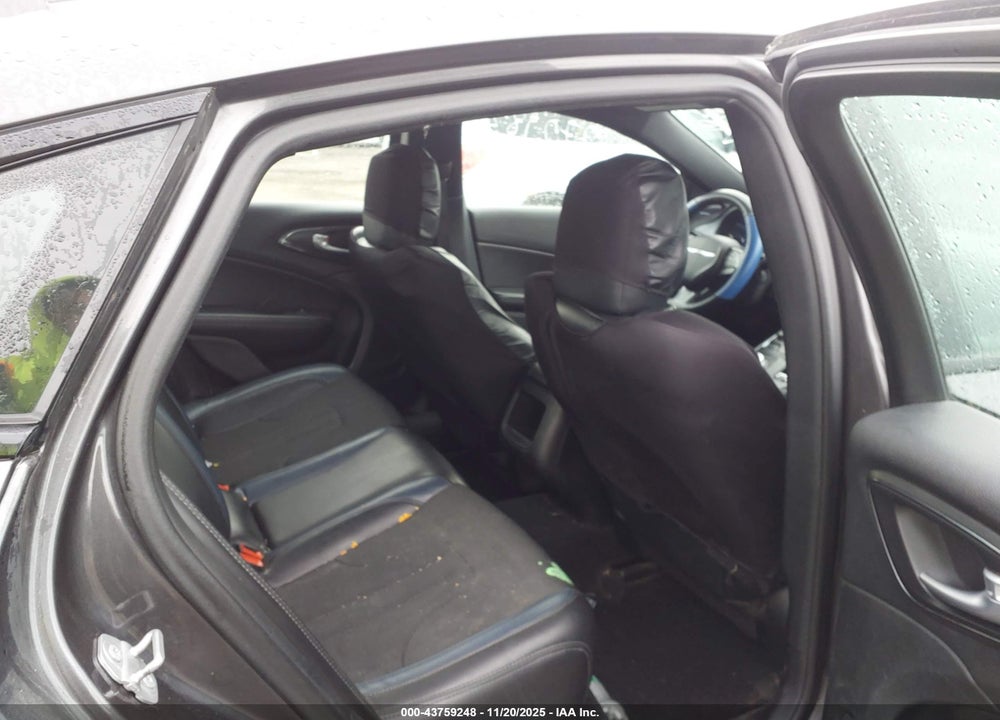 2015 CHRYSLER 200 S VIN: 1C3CCCDG7FN610443