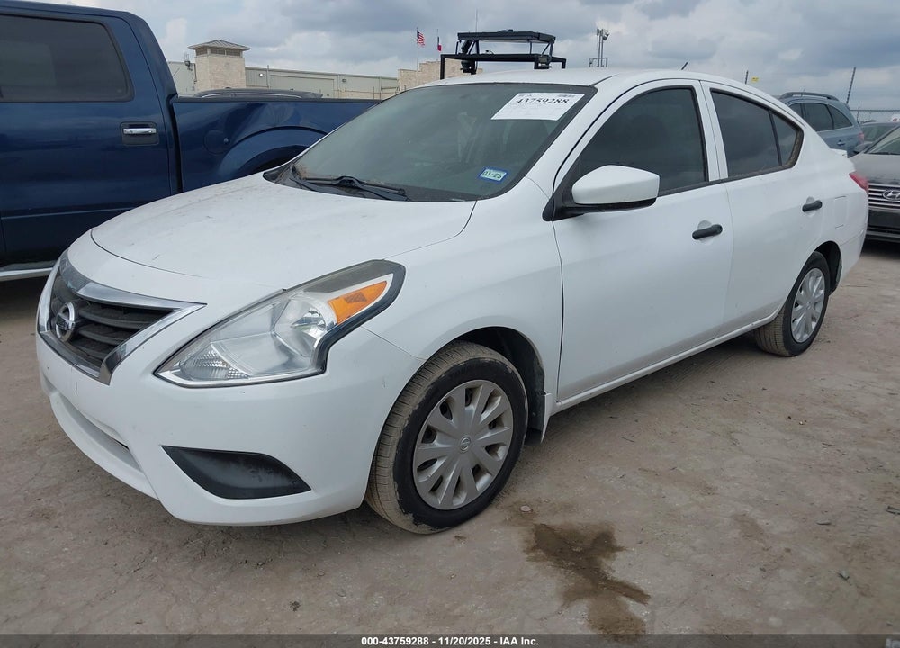 2016 NISSAN VERSA 1.6 S+ VIN: 3N1CN7AP7GL872551