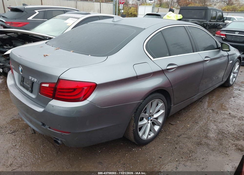 2013 BMW 535I XDRIVE VIN: WBAFU7C57DDU72626