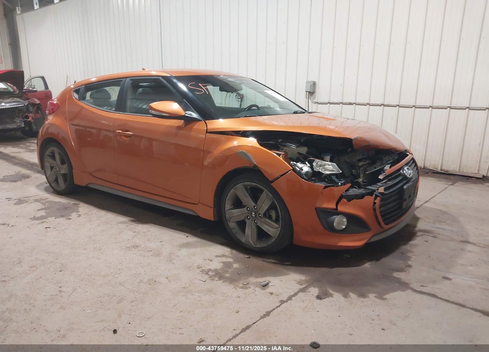 2015 HYUNDAI VELOSTER TURBO VIN: KMHTC6AE4FU229960