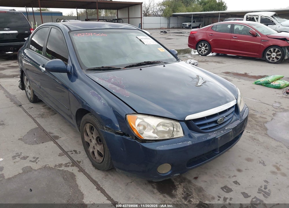 2005 KIA SPECTRA EX/LX/SX VIN: KNAFE121655167607