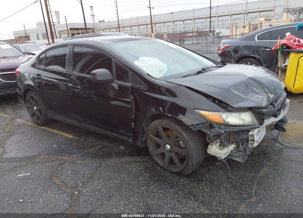 2012 HONDA CIVIC SI VIN: 2HGFB6E58CH706629