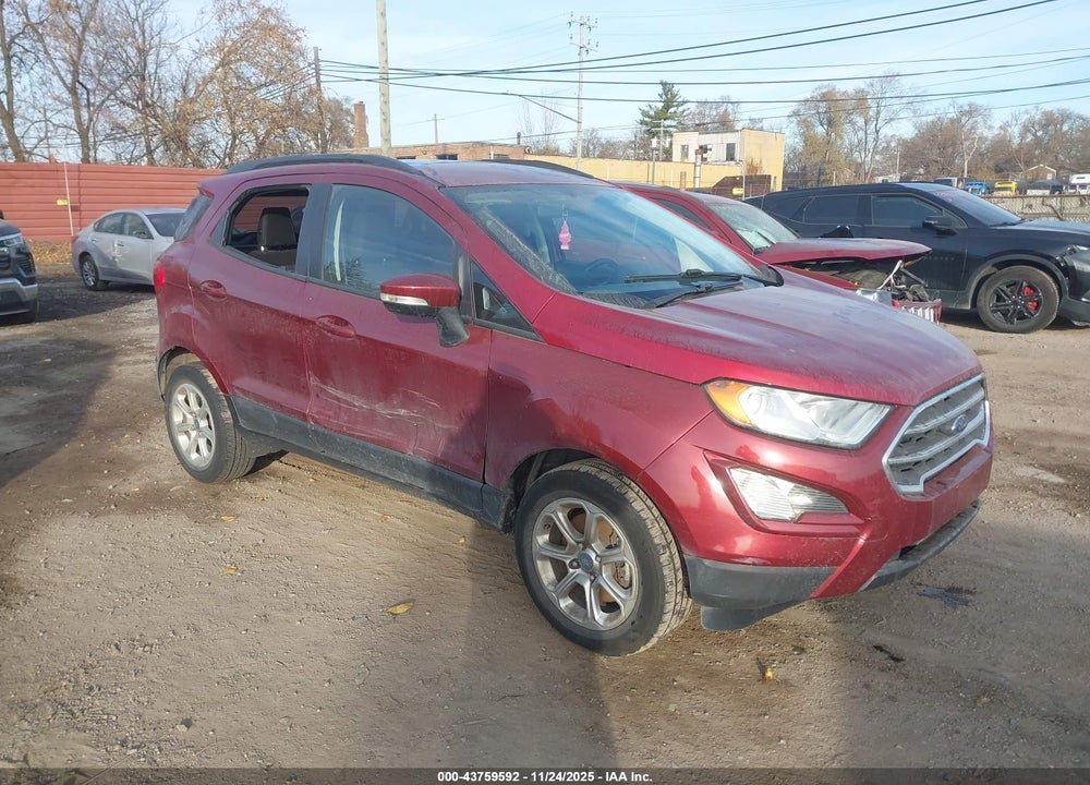 2018 FORD ECOSPORT SE VIN: MAJ3P1TEXJC246534