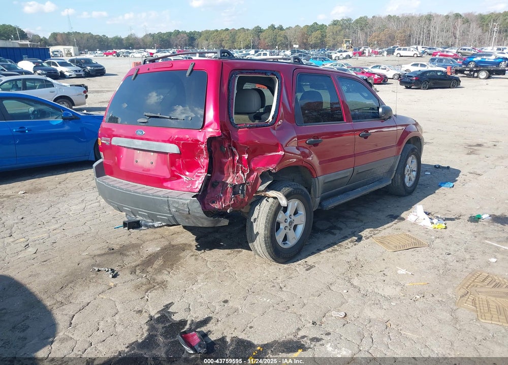 2005 FORD ESCAPE XLT VIN: 1FMYU03Z75KC44205