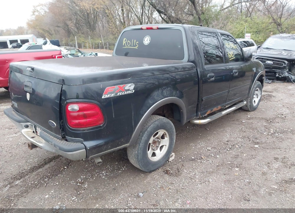2003 FORD F-150 LARIAT/XLT VIN: 1FTRW08L83KA66468