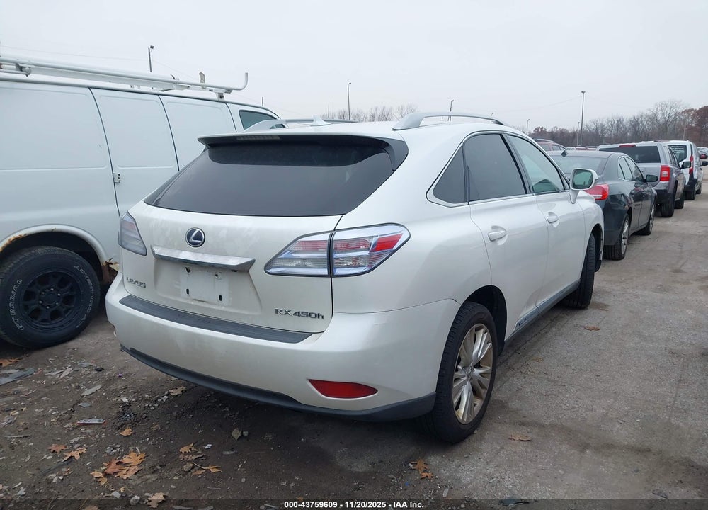 2010 LEXUS RX 450H VIN: JTJBC1BA8A2023895