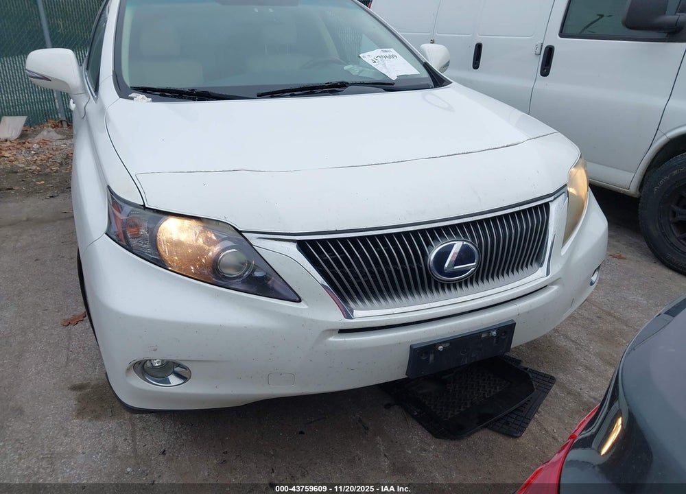 2010 LEXUS RX 450H VIN: JTJBC1BA8A2023895