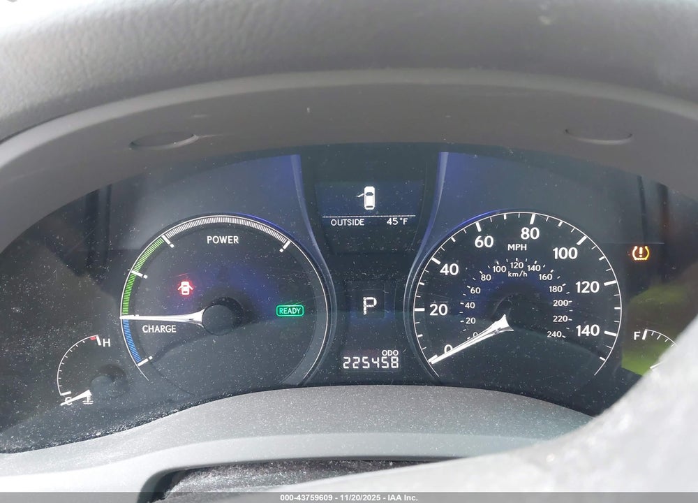 2010 LEXUS RX 450H VIN: JTJBC1BA8A2023895