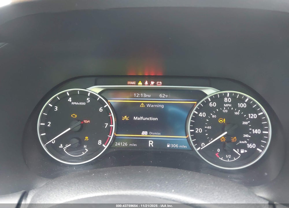 2024 NISSAN SENTRA SR XTRONIC CVT VIN: 3N1AB8DV2RY371850