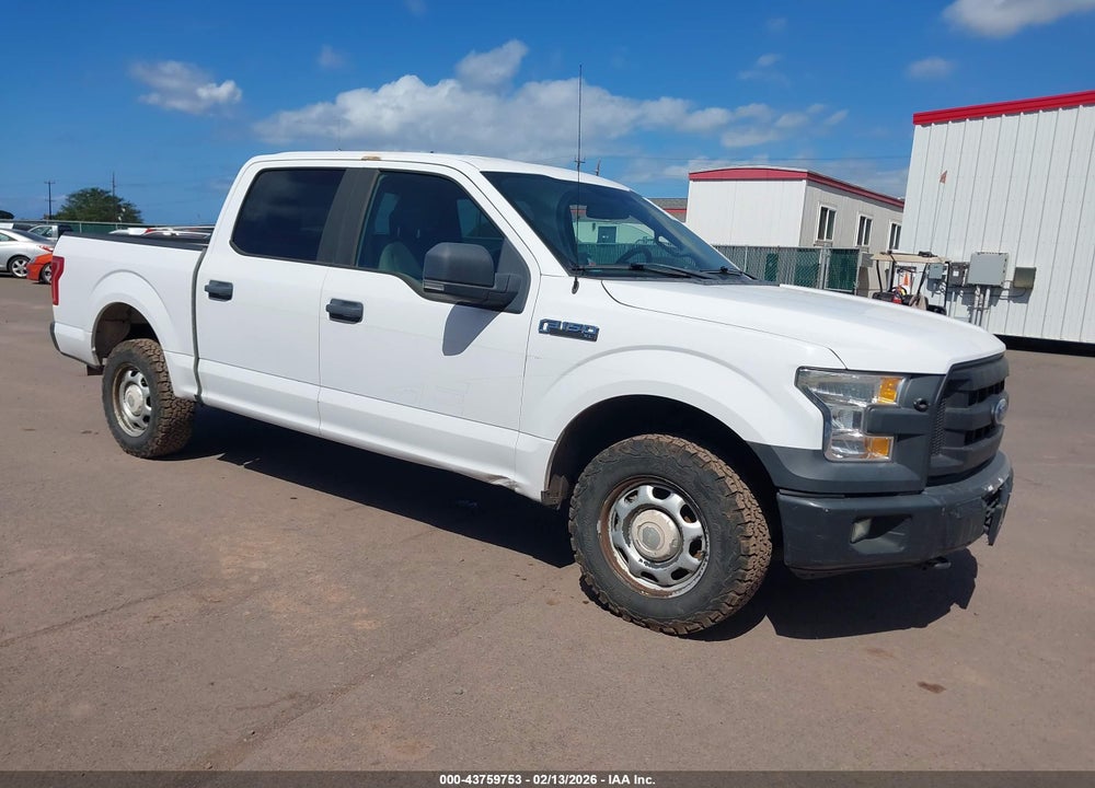 2017 FORD F-150 XL VIN: 1FTEW1EF3HKE26921