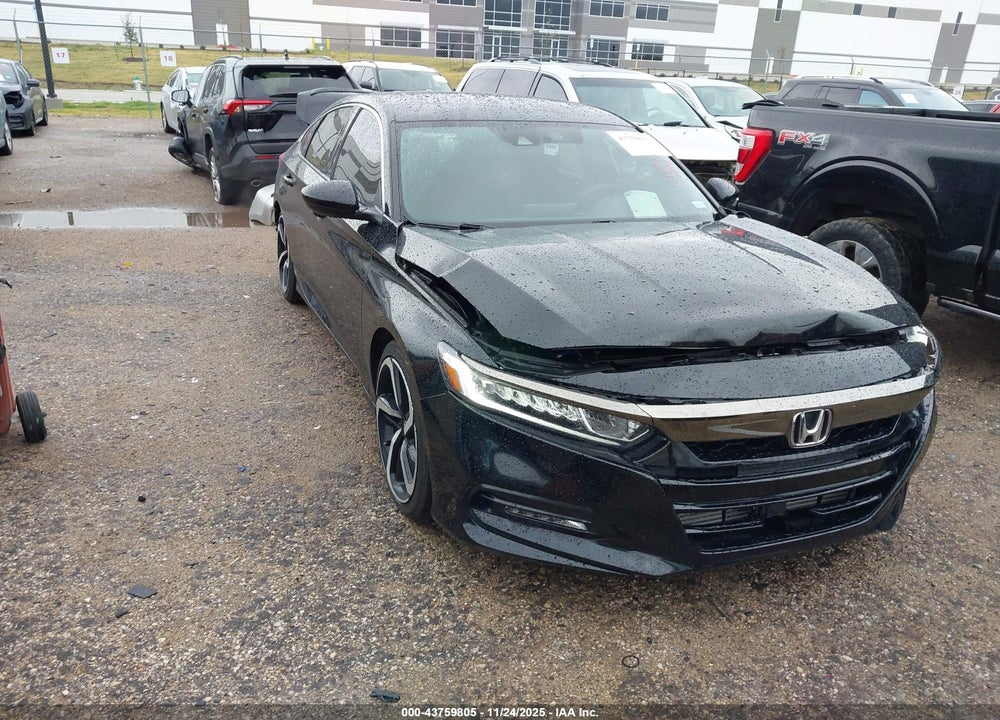 2019 HONDA ACCORD SPORT 2.0T VIN: 1HGCV2F33KA005929