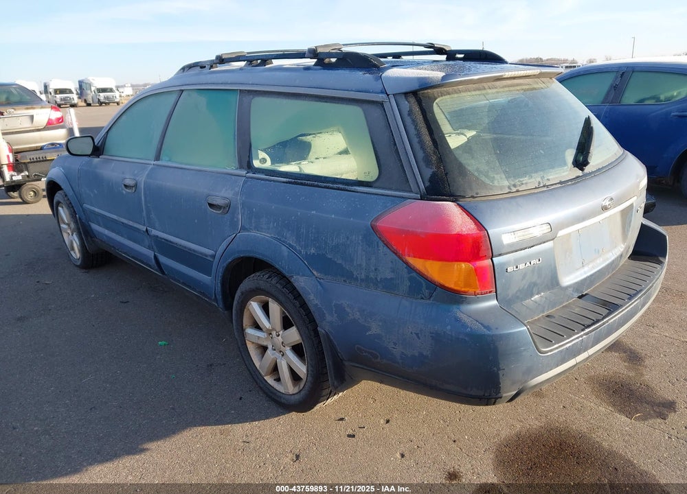2007 SUBARU OUTBACK 2.5I VIN: 4S4BP61CX77329219