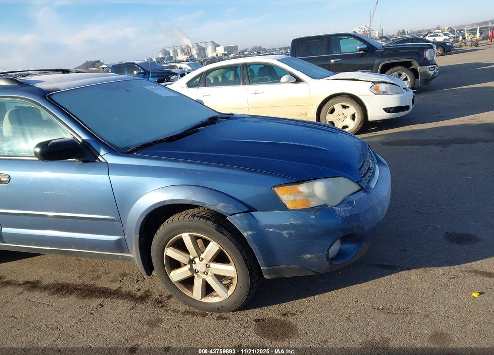 2007 SUBARU OUTBACK 2.5I VIN: 4S4BP61CX77329219