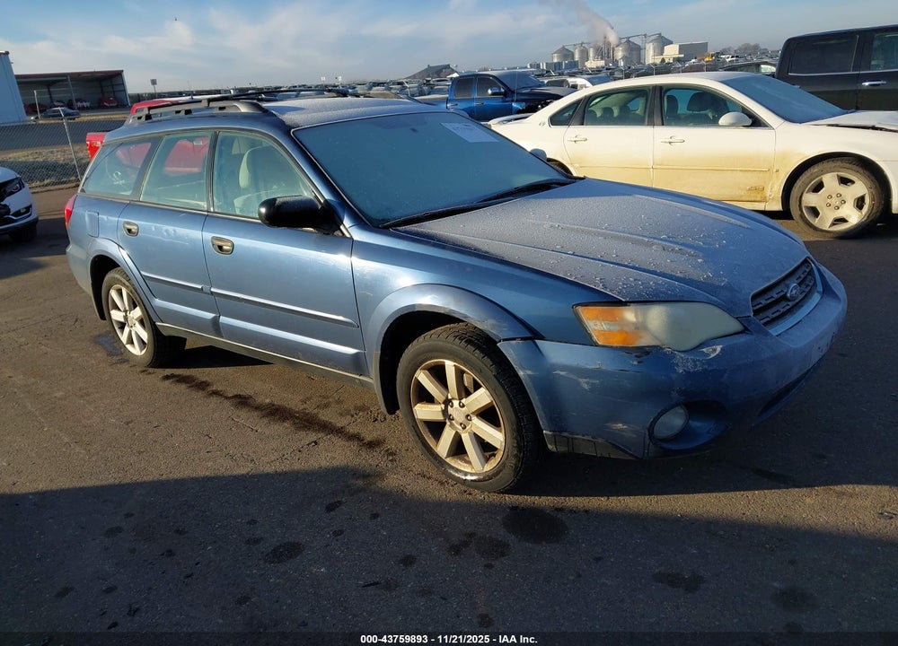 2007 SUBARU OUTBACK 2.5I VIN: 4S4BP61CX77329219