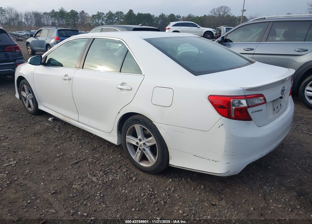 2012 TOYOTA CAMRY SE VIN: 4T1BF1FK4CU540319