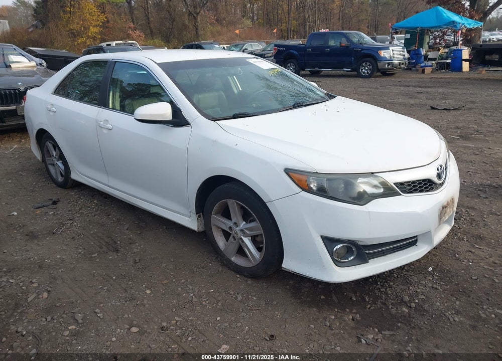 2012 TOYOTA CAMRY SE VIN: 4T1BF1FK4CU540319