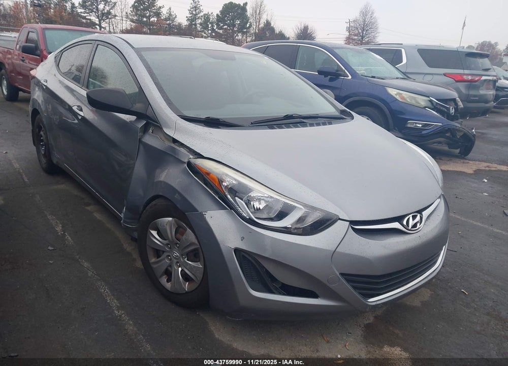 2016 HYUNDAI ELANTRA SE VIN: KMHDH4AE5GU528322