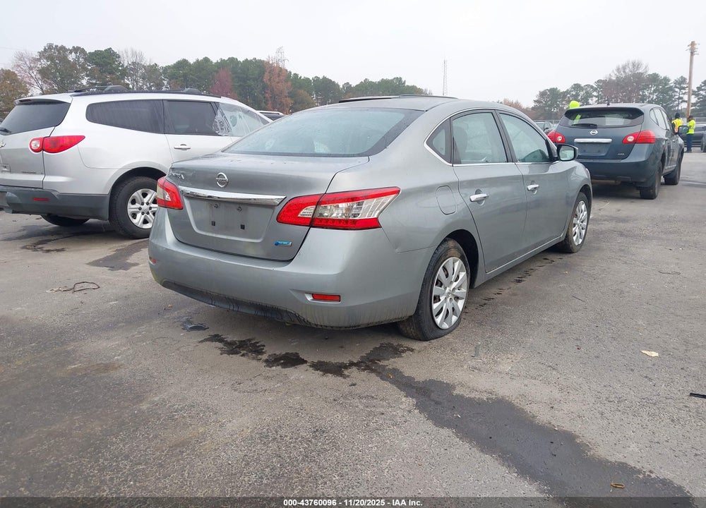 2013 NISSAN SENTRA VIN: 3N1AB7AP7DL693342
