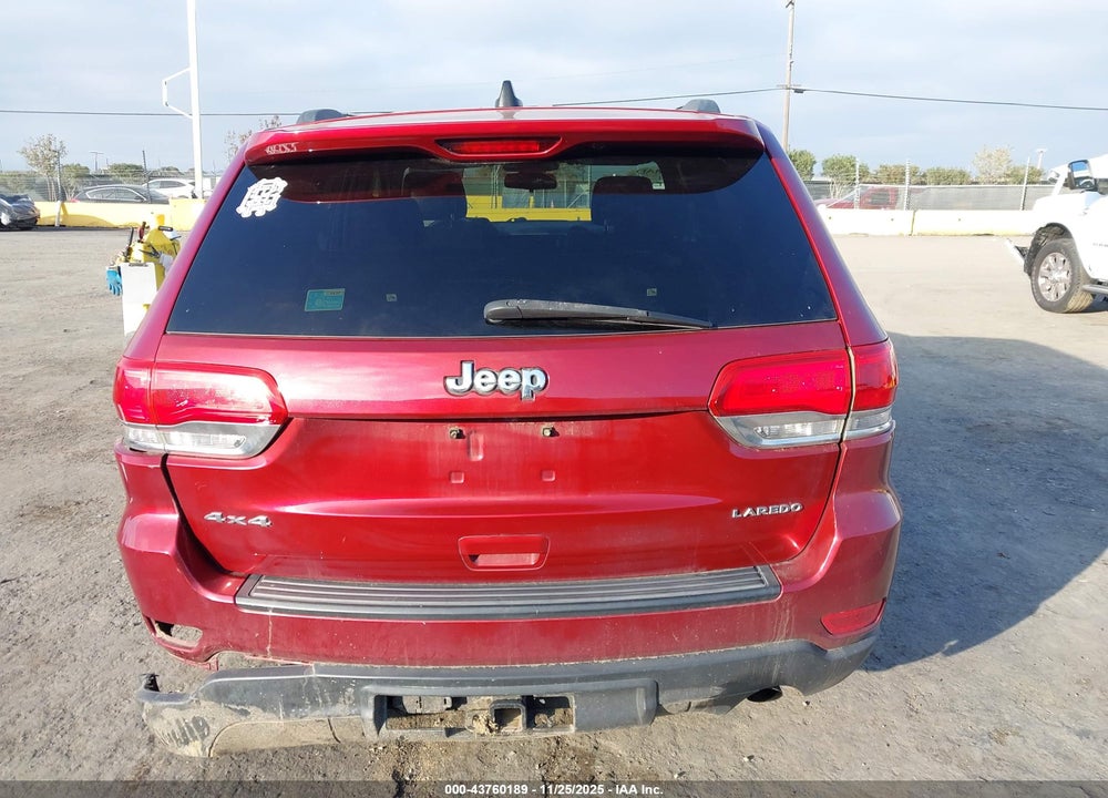 2014 JEEP GRAND CHEROKEE LAREDO VIN: 1C4RJFAG4EC415279