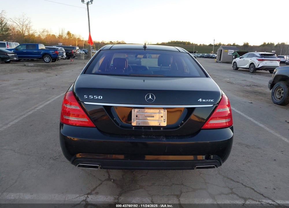 2012 MERCEDES-BENZ S 550 4MATIC VIN: WDDNG9EB5CA490682