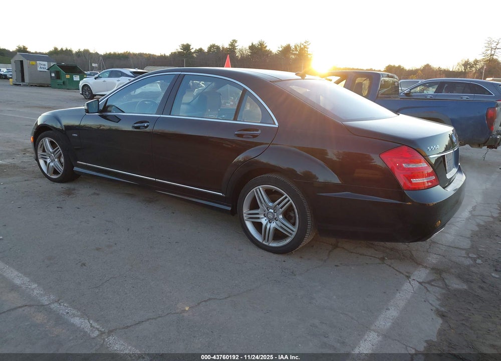 2012 MERCEDES-BENZ S 550 4MATIC VIN: WDDNG9EB5CA490682