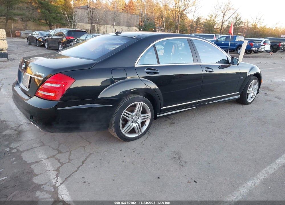 2012 MERCEDES-BENZ S 550 4MATIC VIN: WDDNG9EB5CA490682