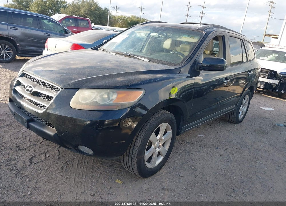 2007 HYUNDAI SANTA FE LIMITED/SE VIN: 5NMSH13E37H086364