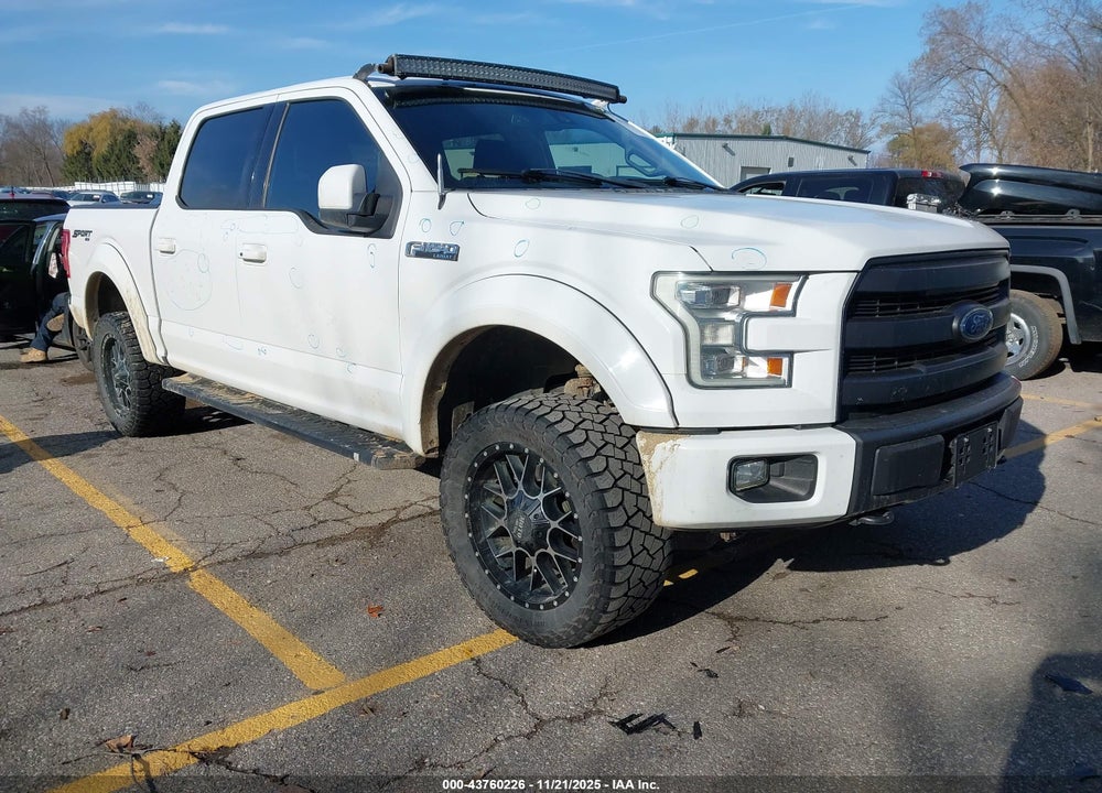 2015 FORD F-150 LARIAT VIN: 1FTEW1EF0FFC96795