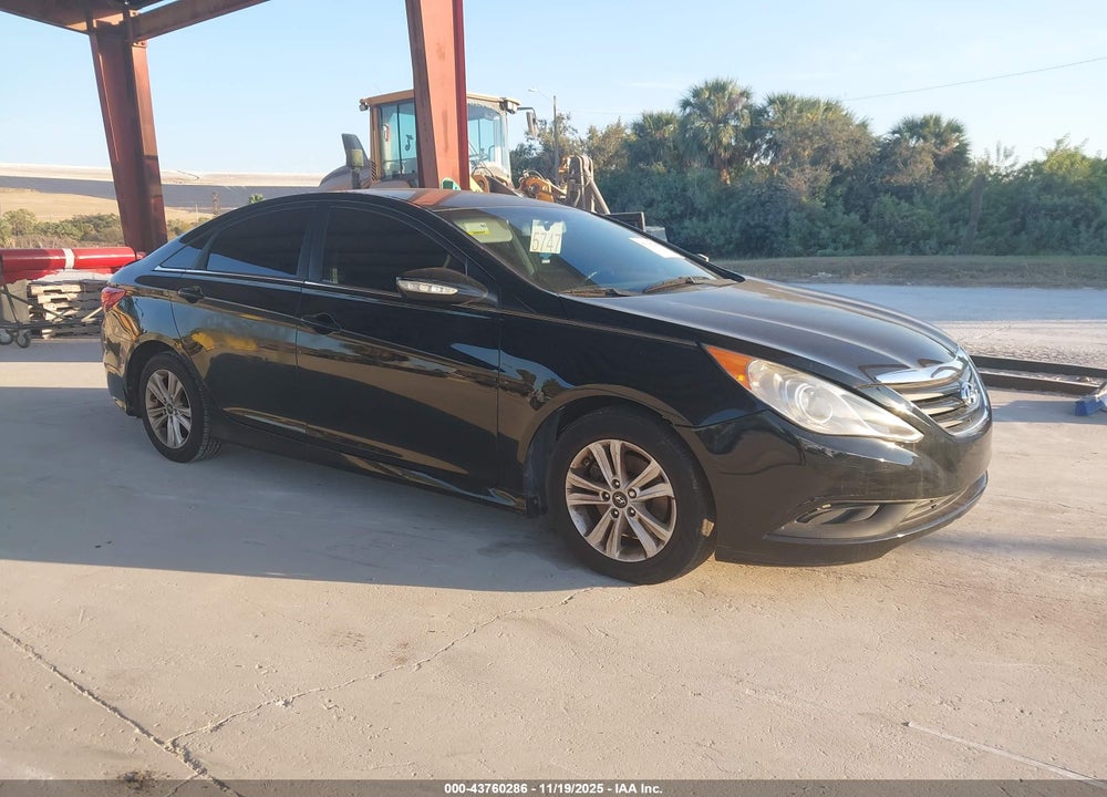 2014 HYUNDAI SONATA GLS VIN: 5NPEB4AC2EH835933