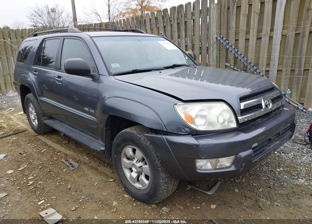 2005 TOYOTA 4RUNNER SR5 V6 VIN: JTEBU14R658043659