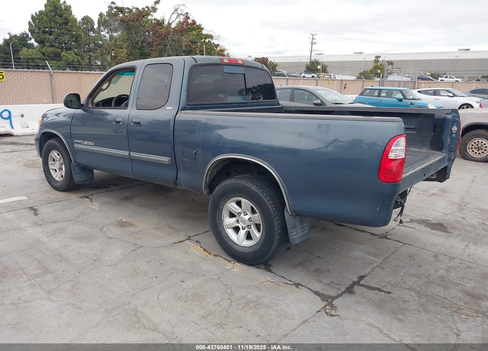 2005 TOYOTA TUNDRA SR5 V8 VIN: 5TBRT34125S458722