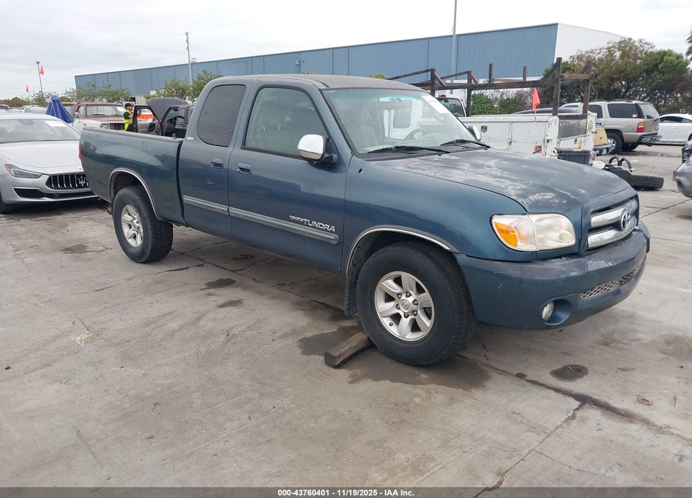 2005 TOYOTA TUNDRA SR5 V8 VIN: 5TBRT34125S458722