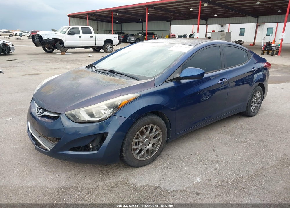 2016 HYUNDAI ELANTRA SE VIN: 5NPDH4AE1GH716950