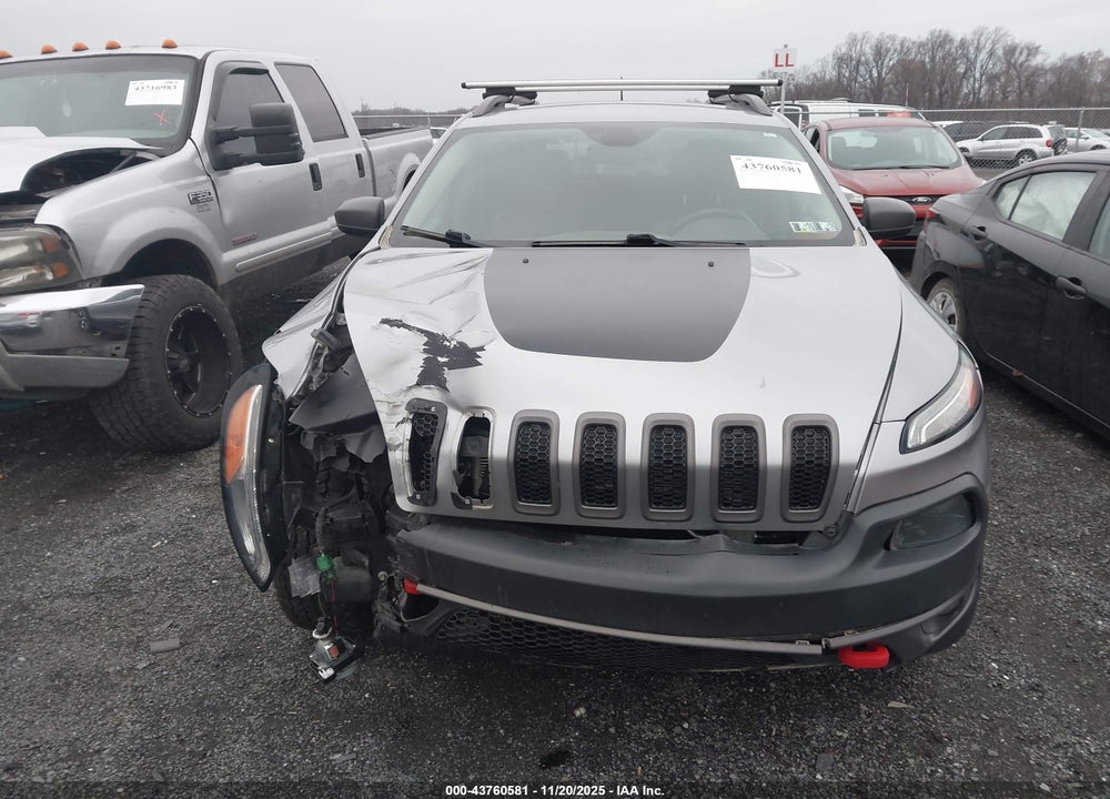 2014 JEEP CHEROKEE TRAILHAWK VIN: 1C4PJMBSXEW156973