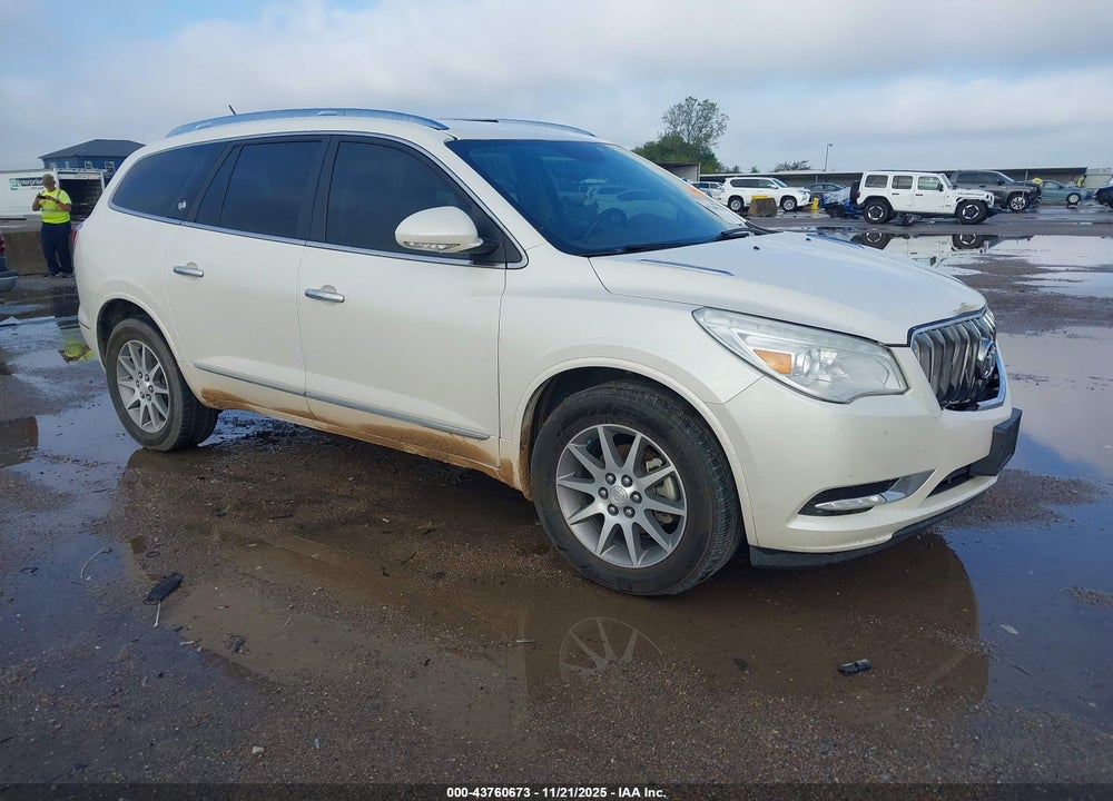 2014 BUICK ENCLAVE LEATHER VIN: 5GAKRBKD1EJ252353