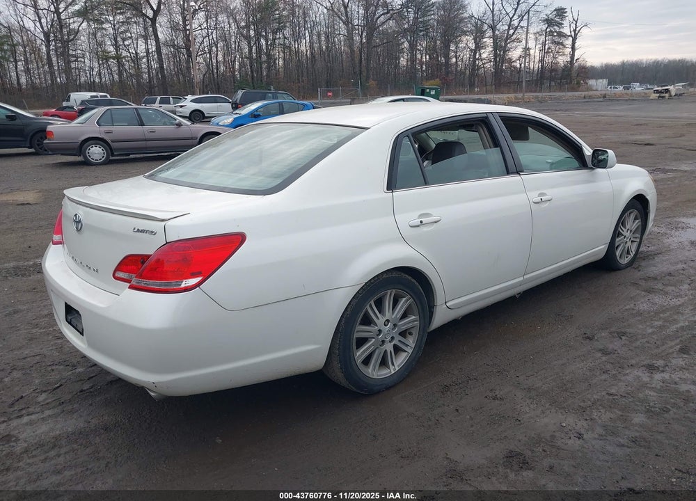 2006 TOYOTA AVALON LIMITED VIN: 4T1BK36B46U154902