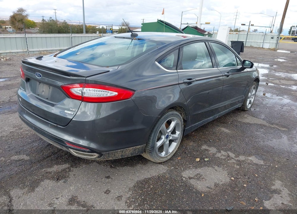 2015 FORD FUSION SE VIN: 3FA6P0T97FR207225