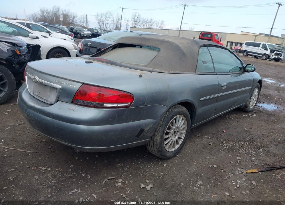2006 CHRYSLER SEBRING VIN: 1C3EL55RX6N148772
