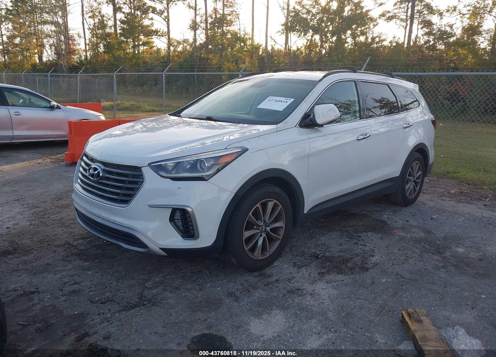 2017 HYUNDAI SANTA FE SE VIN: KM8SN4HF7HU211920