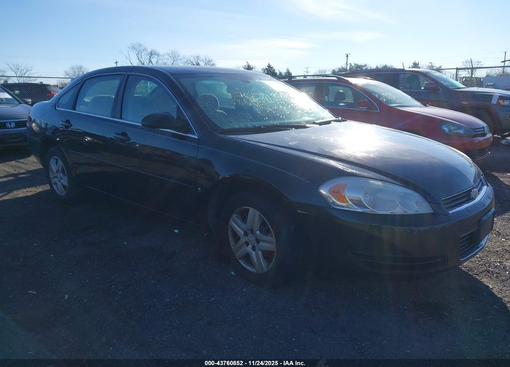 2007 CHEVROLET IMPALA LS VIN: 2G1WB58K179156581