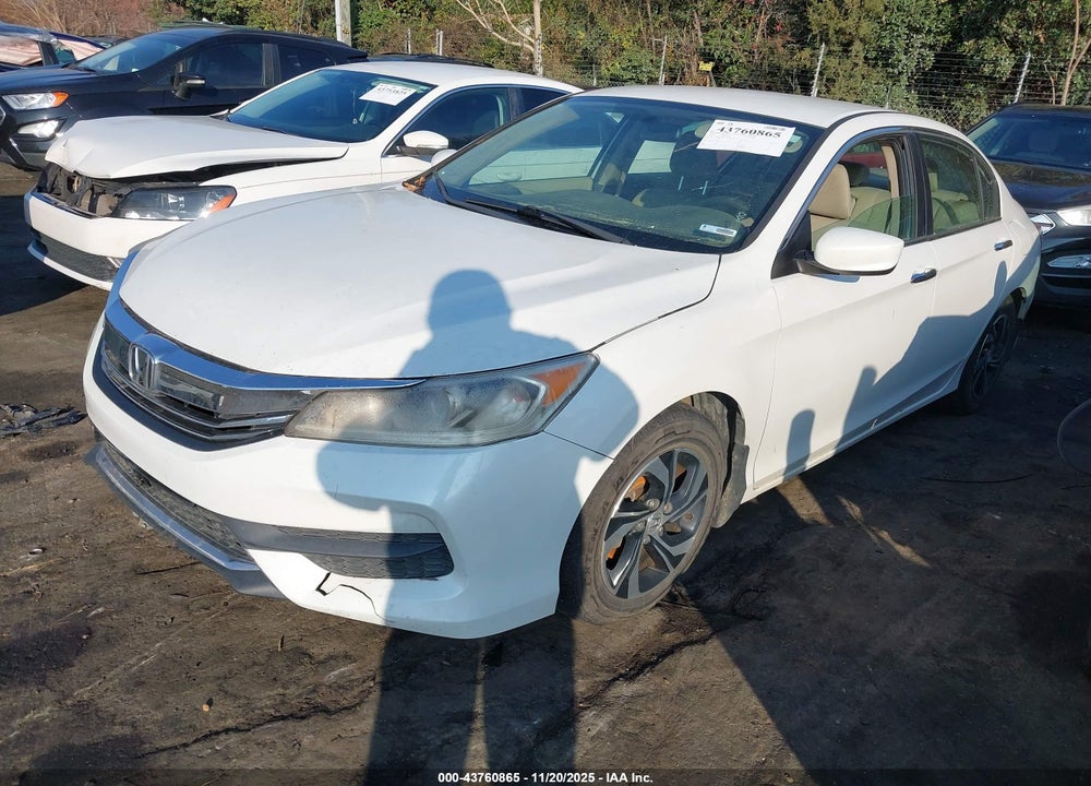 2017 HONDA ACCORD LX VIN: 1HGCR2F30HA202246