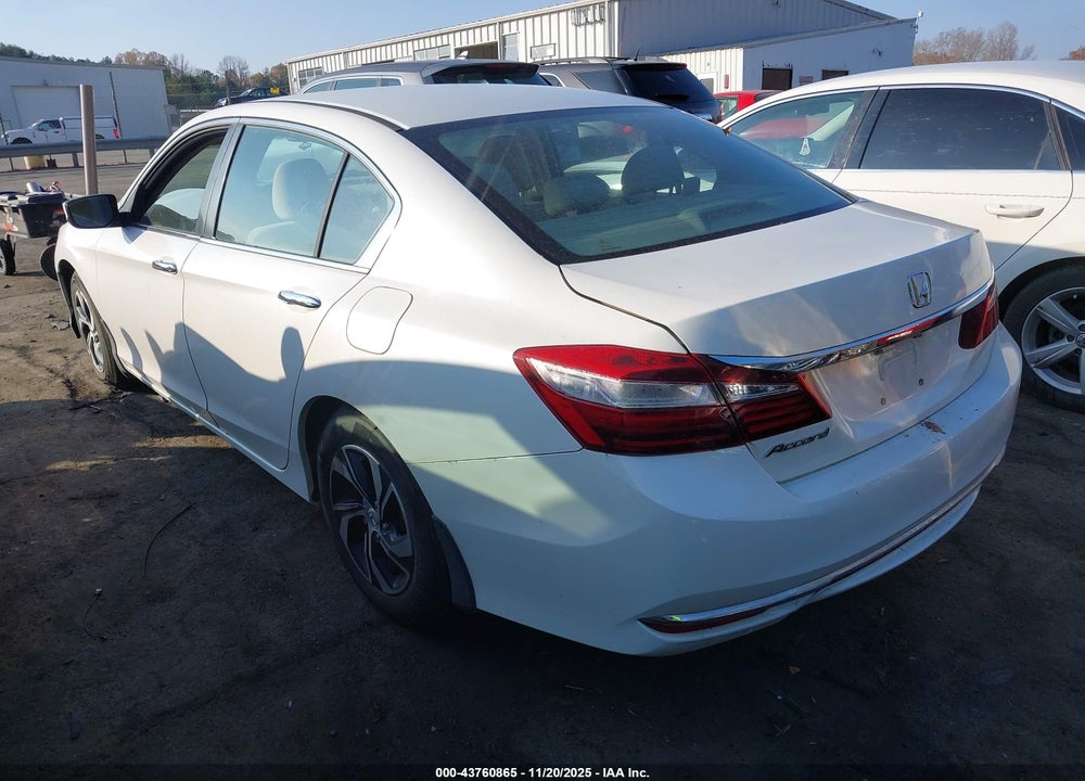 2017 HONDA ACCORD LX VIN: 1HGCR2F30HA202246