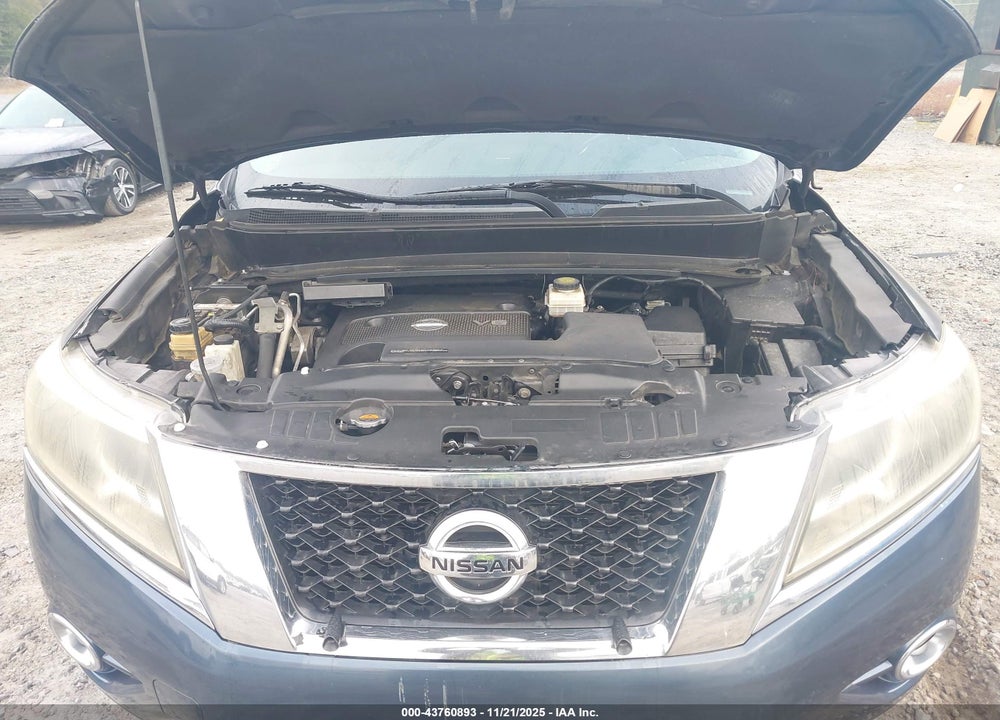 2014 NISSAN PATHFINDER SL VIN: 5N1AR2MN4EC621173