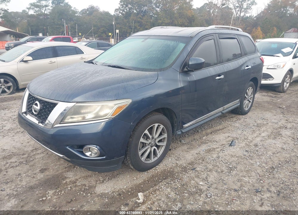2014 NISSAN PATHFINDER SL VIN: 5N1AR2MN4EC621173