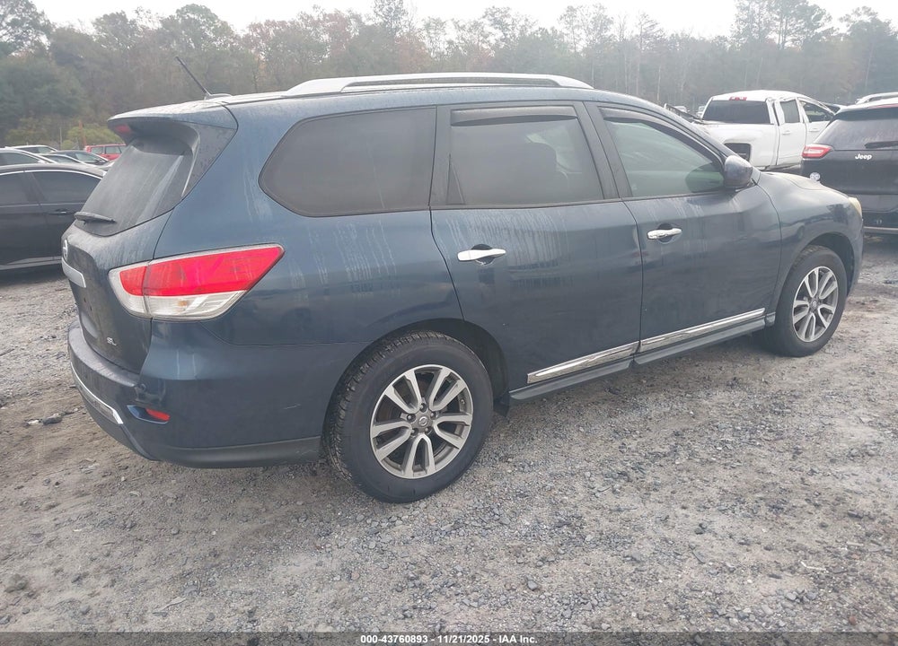 2014 NISSAN PATHFINDER SL VIN: 5N1AR2MN4EC621173