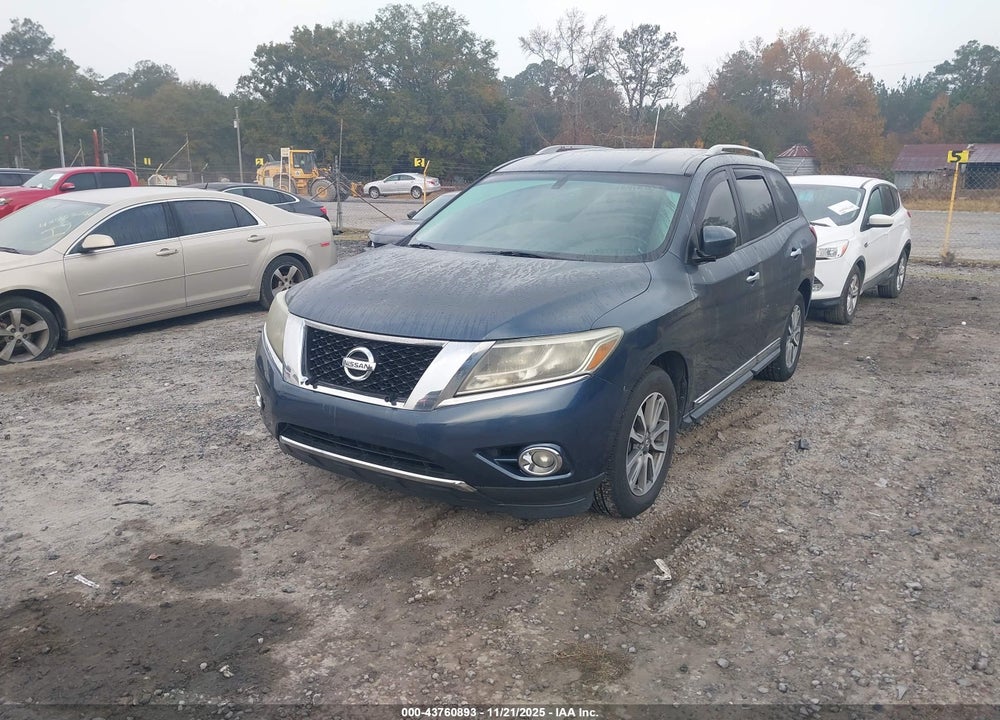 2014 NISSAN PATHFINDER SL VIN: 5N1AR2MN4EC621173