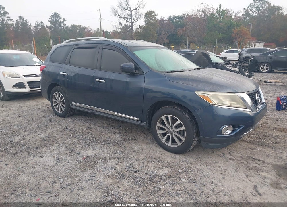 2014 NISSAN PATHFINDER SL VIN: 5N1AR2MN4EC621173