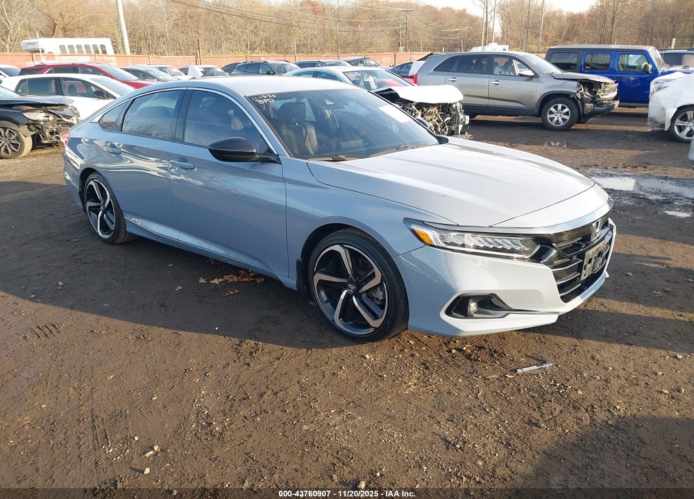 2022 HONDA ACCORD SPORT VIN: 1HGCV1F31NA043531