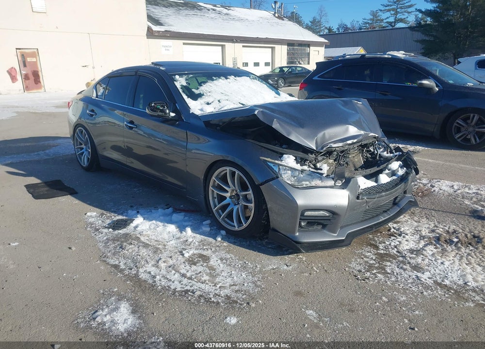 2014 INFINITI Q50 SPORT VIN: JN1BV7AR4EM687633